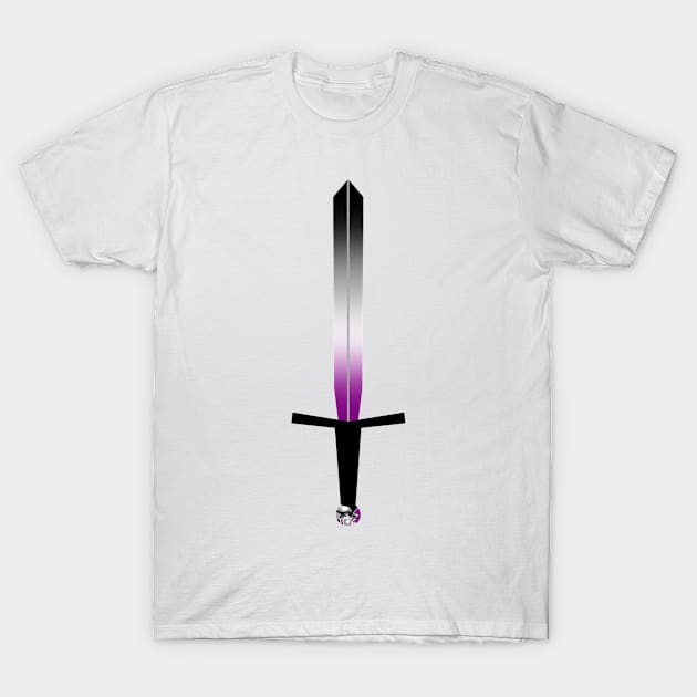 Asexual Sword T-Shirt by nats-designs